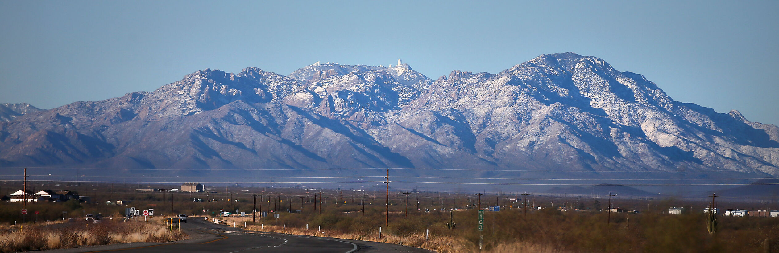 Snow in the Desert